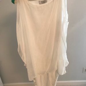Bailey 44 layered white dress